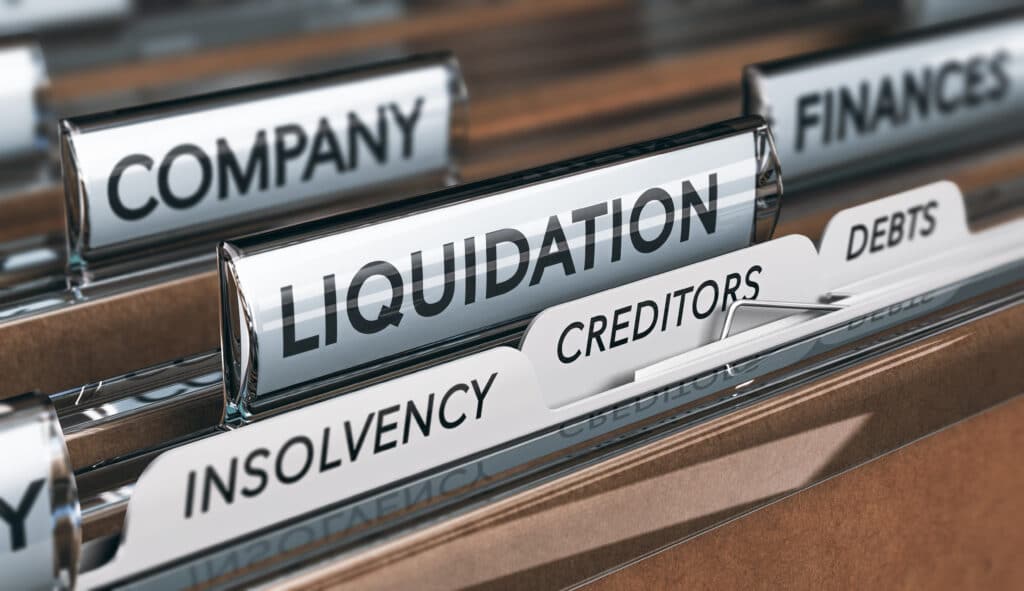 C'est quoi une entreprise en liquidation ?